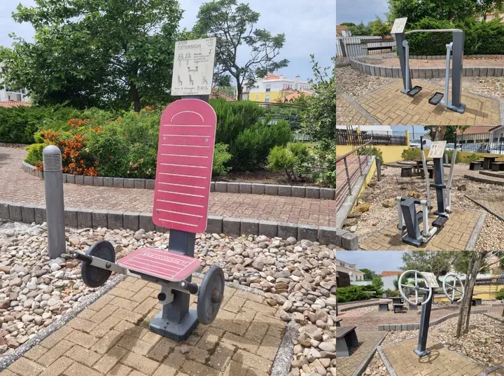 Espaço Fitness do Parque Intergeracional Jardim do Freixo